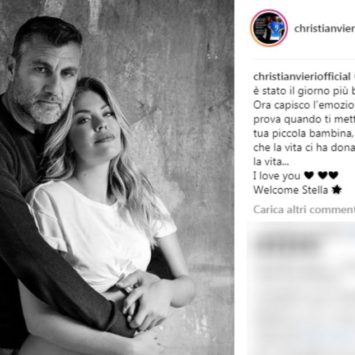 Bobo Vieri diventa papà: è nata Stella!