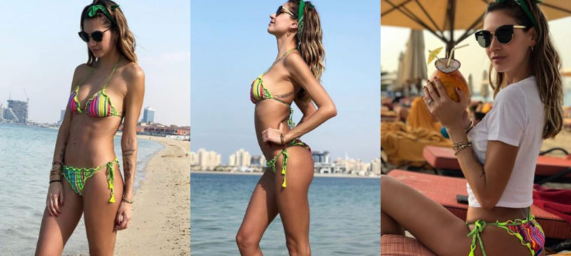 Melissa Satta: vacanze a Dubai da single… è davvero finita?