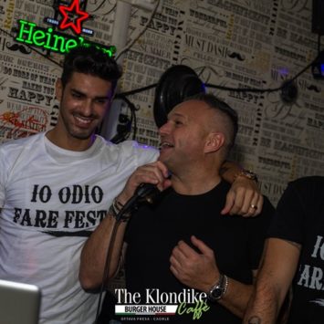 Cristian Gallella testimonial ufficiale per “Io odio fare festa” al “The Klondike” di Caorle…